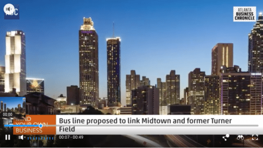 Bus Rapid Transit Line Proposed to Link Midtown, Former Turner Field